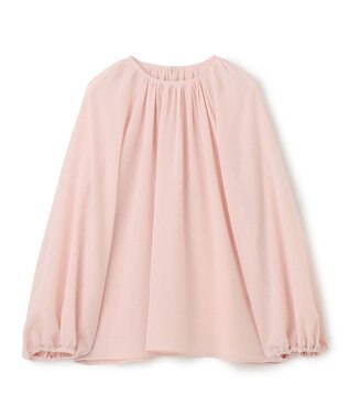 uncrave 【吸水速乾・接触冷感・洗濯機洗い可】シアーボイル ボリュームスリーブブラウス（uncrave STANDARD） ピンク