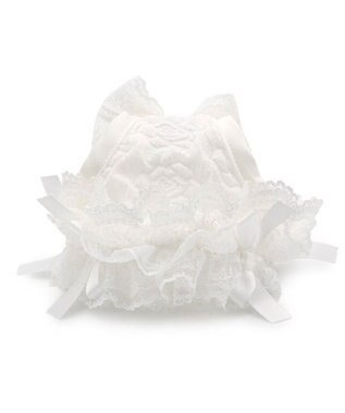 PET PARADISE cherircouture ヘッドドレス ４Ｓ～３Ｓ / ＳＳ～Ｓ ホワイト