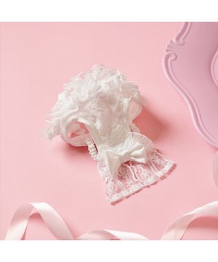 PET PARADISE cherircouture ヘッドドレス ４Ｓ～３Ｓ / ＳＳ～Ｓ ホワイト
