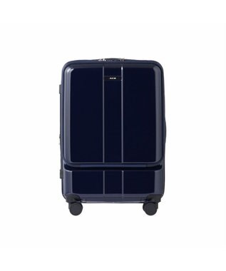 ACE BAGS & LUGGAGE ACE フォールズ スーツケー  4~5泊目安 フロントポケット・キャスターストッパー機能付き 06906 エース ネイビー