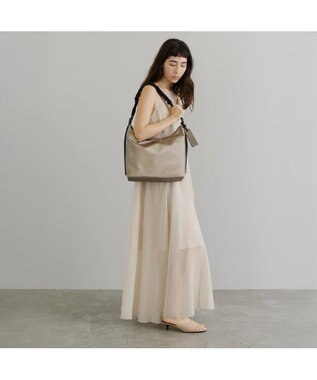 PELLE BORSA ハンドルポイントショルダーバッグ Cheers チアーズ 5210 トープ