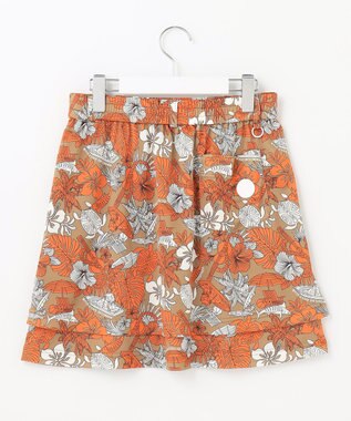 23区GOLF 【WOMEN】STUDIO FIGLIO アロハ総柄 スカート オレンジ系5