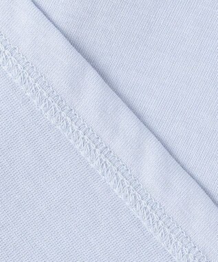 Feroux 【UVケア】タックスリーブ Tシャツ スカイブルー系