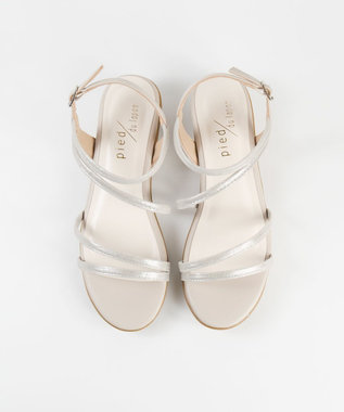 BONTRE 【pied du lapan/ピエドラパン】ナローストラップソールサンダル/50759ZI