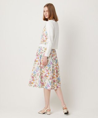 TOCCA 【大人百花掲載】BOTANICAL GARDEN PARTY KNIT CARDIGAN カーディガン アイボリー系