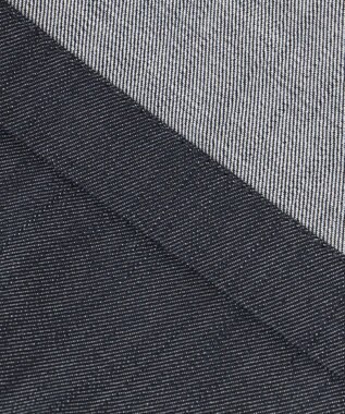 J.PRESS LADIES S 【洗える】セルロースシャンブレー ワイド パンツ ネイビー系