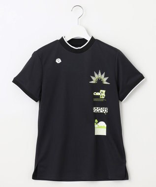  【UVカット / 吸水速乾】【WOMEN】グラフィティ モック T ゴルフウェア レディース