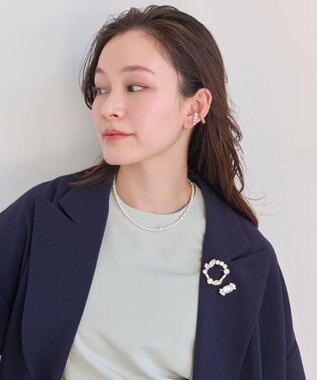 Phoebe 2setゴージャスビジューブローチ クリア