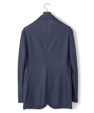 J.PRESS MEN プールに浮いているような快適な着心地【ストレッチ / 洗える / 吸水速乾/ 接触冷感】【J.PRESS-POOL WOOL】ジャージーセットアップ ジャケット ネイビー系