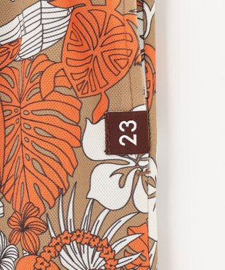 23区GOLF 【WOMEN】STUDIO FIGLIO アロハ総柄 スカート オレンジ系5