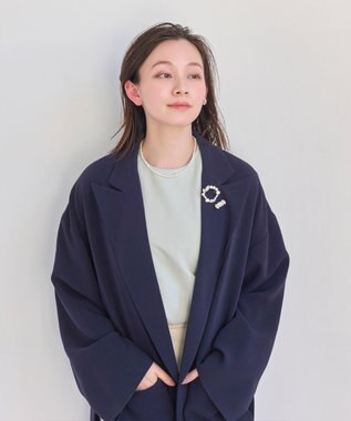 Phoebe 2setゴージャスビジューブローチ クリア