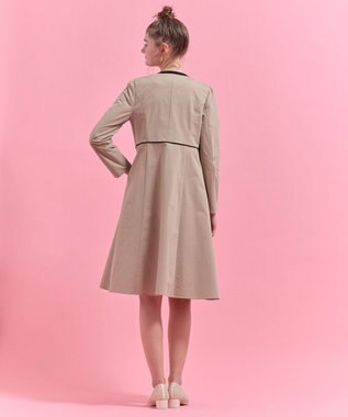 TOCCA BOW MELODY コート ベージュ系