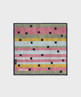 Paul Smith Watercolor Squares ハンカチ ネイビー