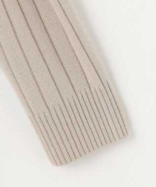 自由区 【ご好評につき新色追加】【WEB限定・洗える】ウールミックス フード付きカーディガン [新色]ベージュ系