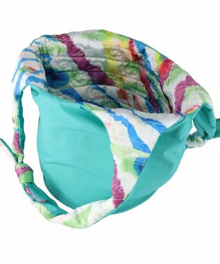 tsumori chisato CARRY Yama Kumo ハンドバッグ トートバッグ リバーシブル グリーン