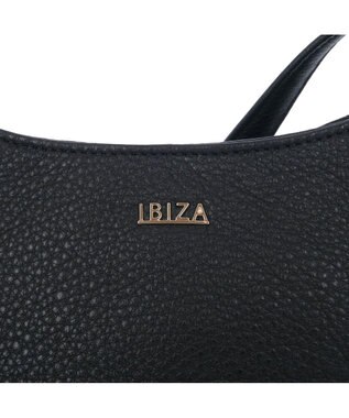 IBIZA ボンダード　牛革　ショルダーバッグ 黒