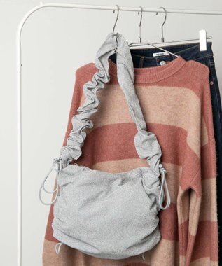 WEGO ドロストギャザーショルダー 柄1