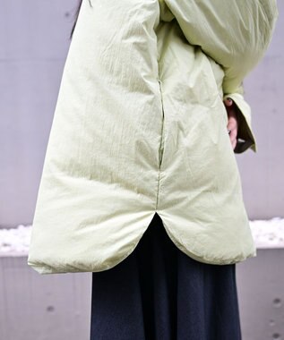 KWD 【日本製/高品質ダウン】LIGHT DOWN SHIRTS JACKET ライトダウンシャツジャケット ライトイエロー