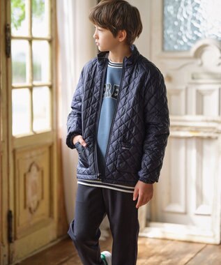 J.PRESS KIDS 【110-130cm】キルトライナー 3WAYコート ネイビー系