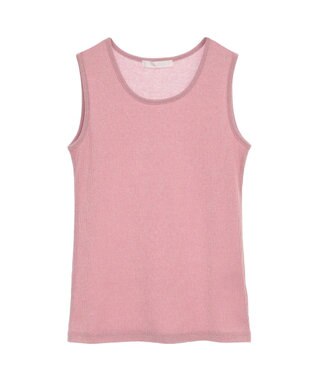 Green Parks ・Ｐｅｔｉｔ　Ｆｌｅｕｒ　ラメリブタンクトップ Black