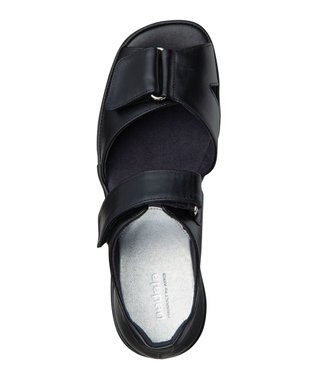 ASICS WALKING ペダラ レディース 2E 4.0CMヒール ブラック系