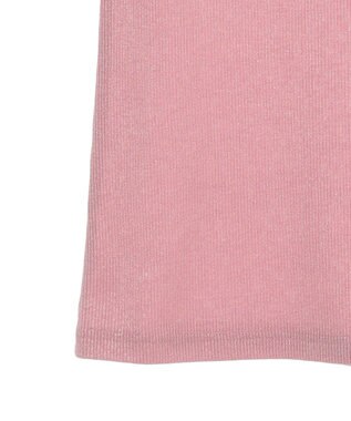 Green Parks ・Ｐｅｔｉｔ　Ｆｌｅｕｒ　ラメリブタンクトップ Black