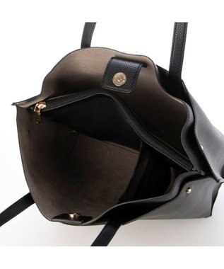 UNBILLION カシュカシュ cachecache / A4セパレートパーテーショントート ブラック