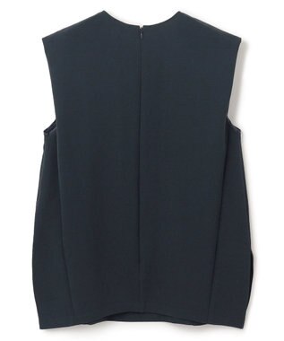 JOSEPH 【洗える】ダブルクレープ　ブラウス Navy