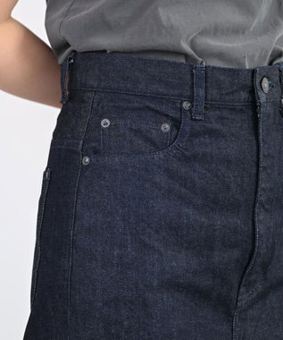 woadblue サルエル ブレットデニムパンツ リジッドブルー BLUE