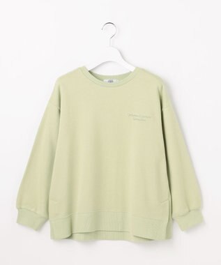 J.PRESS LADIES S 【WEB限定】ロゴ裏毛 スウェット ミント系