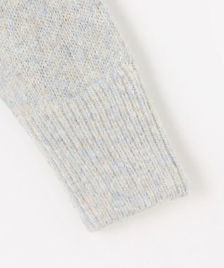 J.PRESS LADIES MIX COLOR クルーネック ニット サックスミックス系