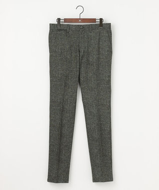 JOSEPH ABBOUD 【ストレッチ】フランネルジャージ パンツ ダークブラウン系
