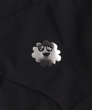 PW CIRCULUS 【撥水加工 / ストレッチ】【MEN】キルティング中綿ベスト ゴルフ ブラック系