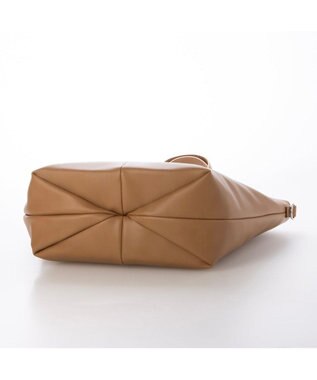 UNBILLION カシュカシュ cachecache / 収納ポケット付2wayソフトトート ベージュ