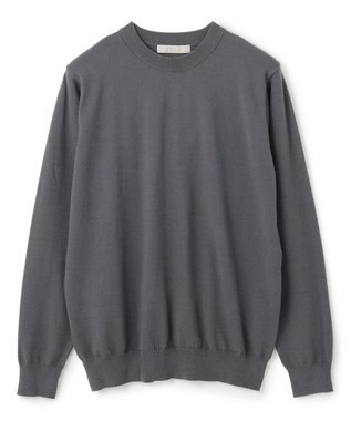 UNFILO MENS 【男女兼用】ライトウォーム クルーネックニット グレー