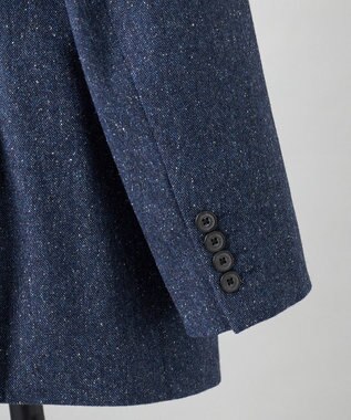 GOTAIRIKU 【MARLANE/マルラーネ】ウールシルク ホームスパン スーツ（ネイビー） ネイビー系8