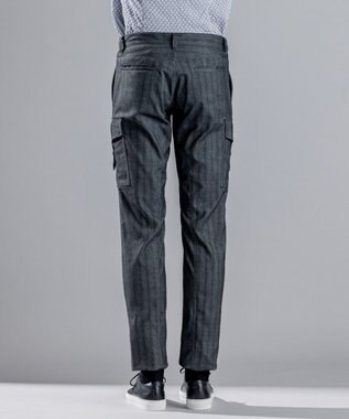 JOSEPH HOMME ソフトヘリンボンストレッチ / CIGAR CARGO グレー系