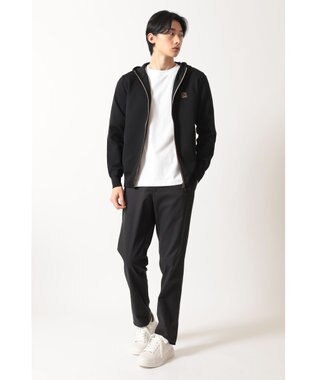 DAKS エコブルー ミラノリブパーカー ブラック