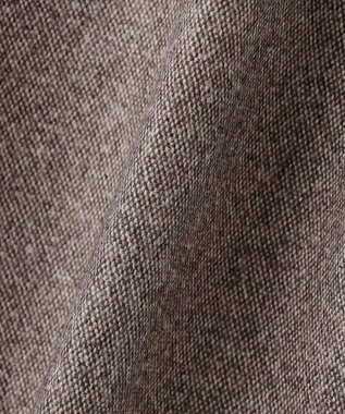 J.PRESS LADIES S 【セットアップ対応】ウールストレッチツイード ストレート パンツ ダークブラウン系