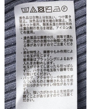 earth music&ecology ショルダーチュールレースプルオーバー Blue