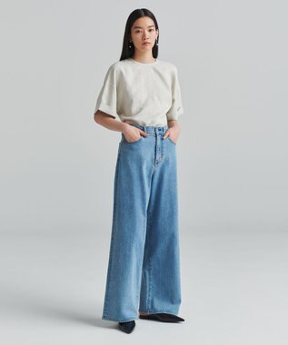 NAVE 【ReNAVE　洗える】スラブツイルブラウス ベージュ系