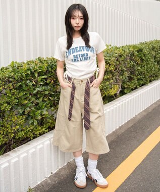 WEGO クラフトデザインサイドドロストT 柄1