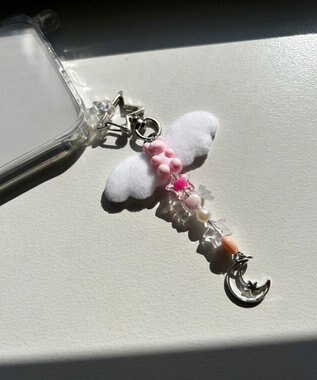 WEGO ふわふわウィングストラップキーホルダー