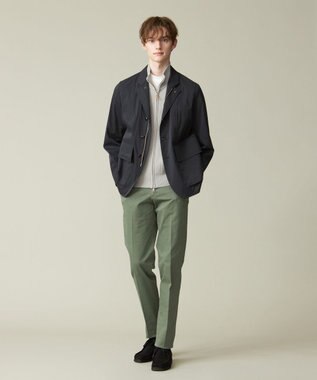 J.PRESS MEN 【KING SIZE】【ストレッチ】ハードウォッシュパンツ グリーン系