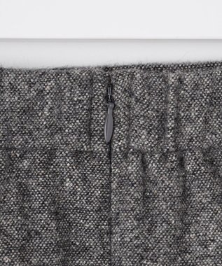 J.PRESS LADIES シルクネップ ツイード スカート ライトグレー系