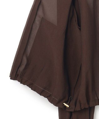 BEIGE， SERAPHIN / ライトシアーギャザー ブルゾン Bordeaux