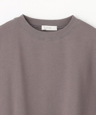 ANY 【洗濯機可】裏毛スウェットベスト モカ