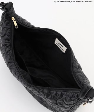 ANY 【ハローキティ×ANY】キルトショルダーバッグ ブラック