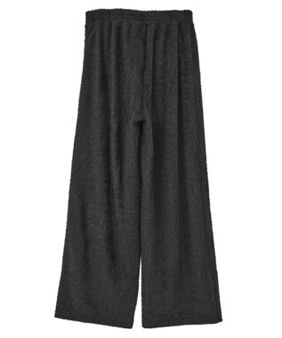 Green Parks フェザーレースジャガードパンツ Black