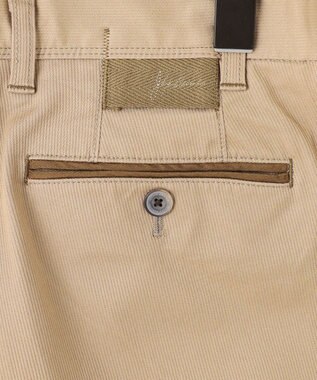 JOSEPH ABBOUD 【キングサイズ・25SS・ウエストも伸びる！オーガニックコットン使用】ハイパワーオーガニックピケ パンツ キャメル系7